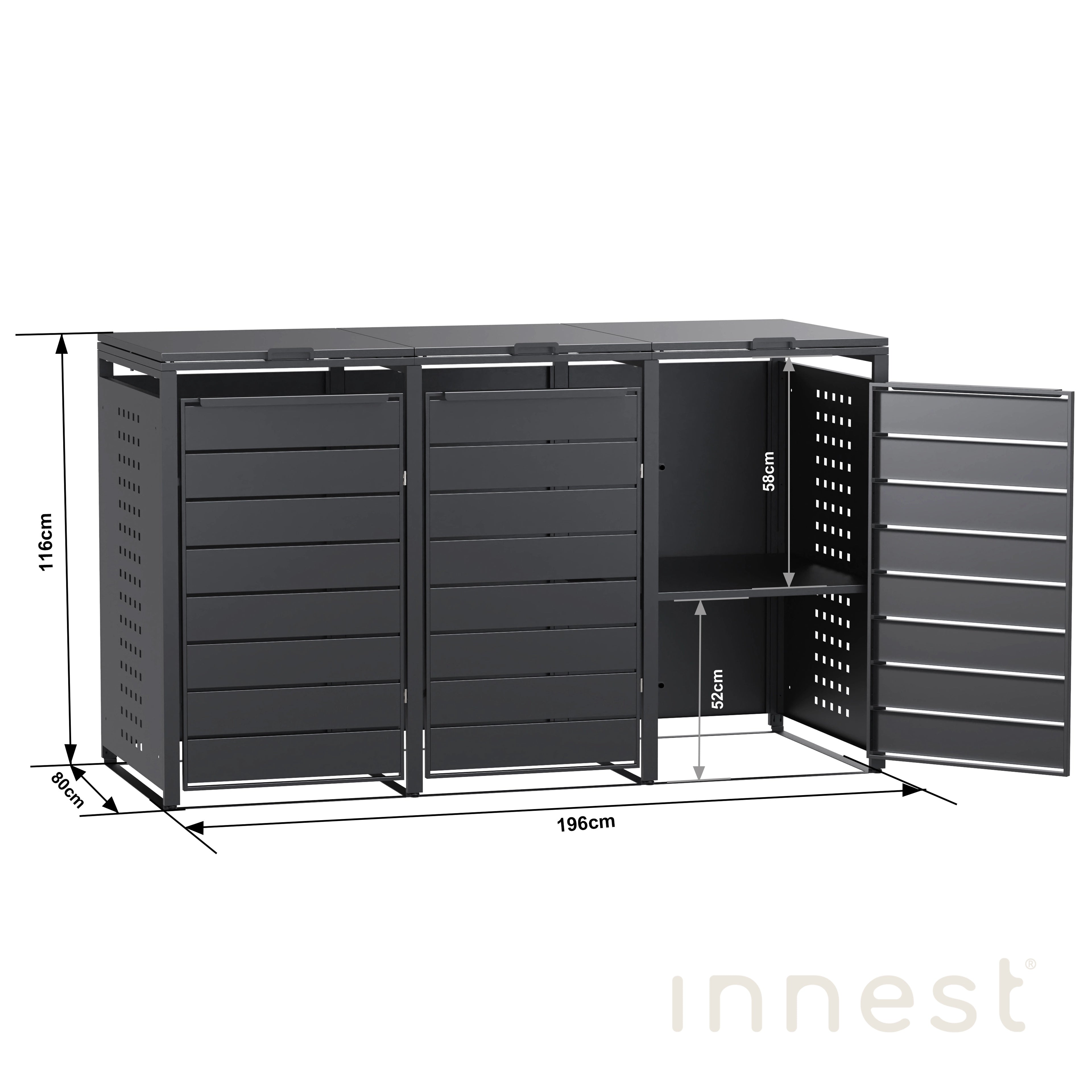 Innest -  Metal Bin Store