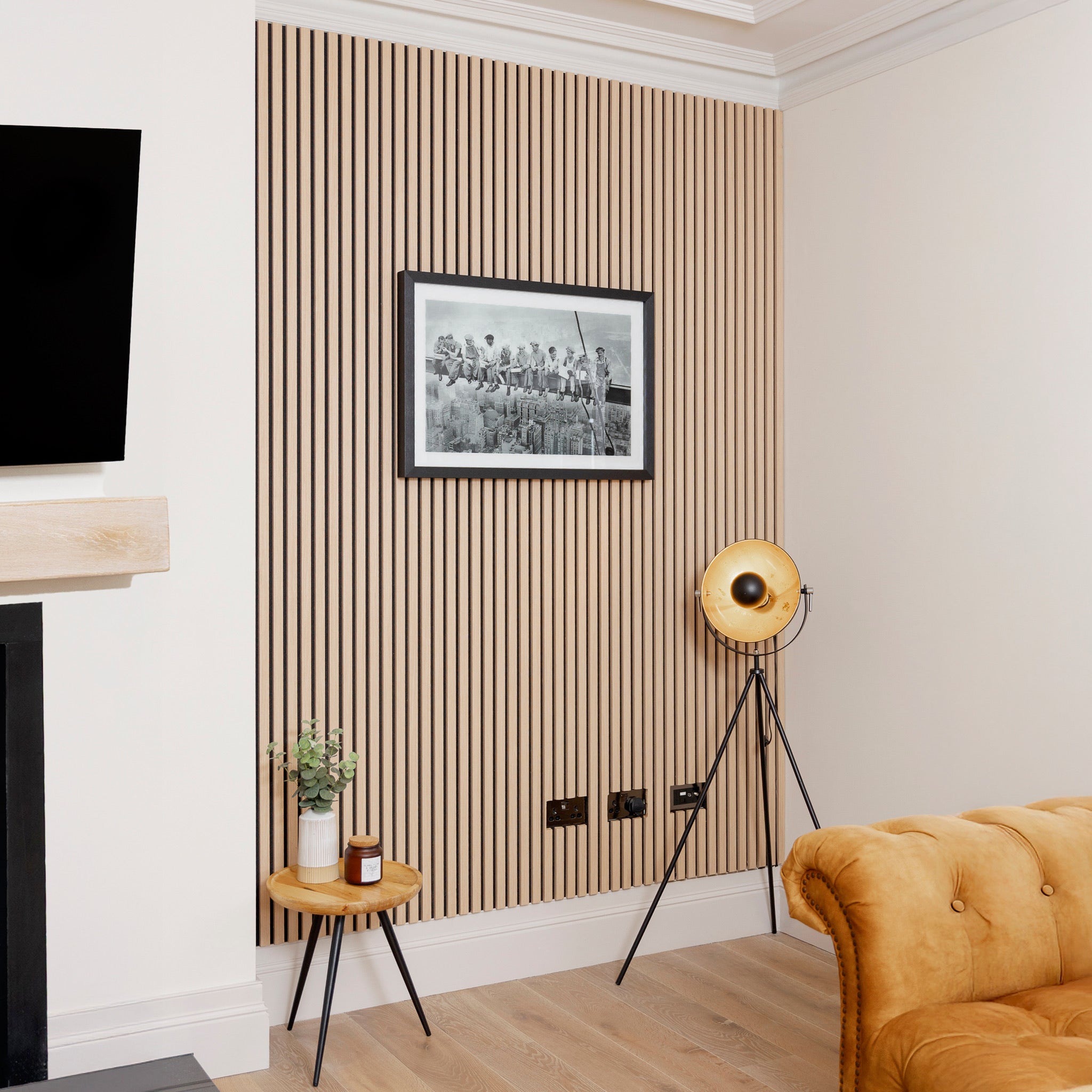 In-slat™ Acoustic Wall Panel - Oak
