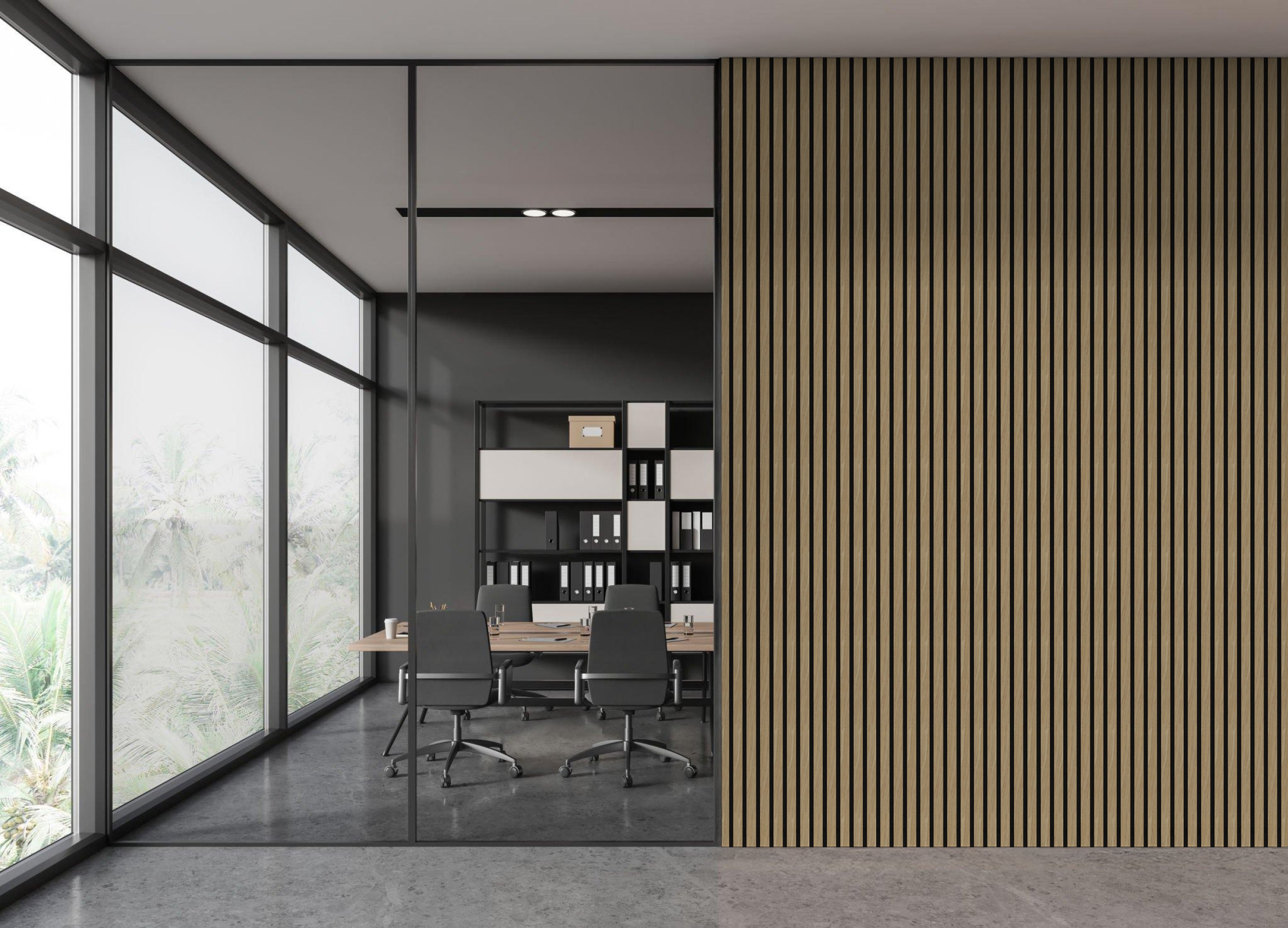 In-slat™ Acoustic Wall Panel - Oak