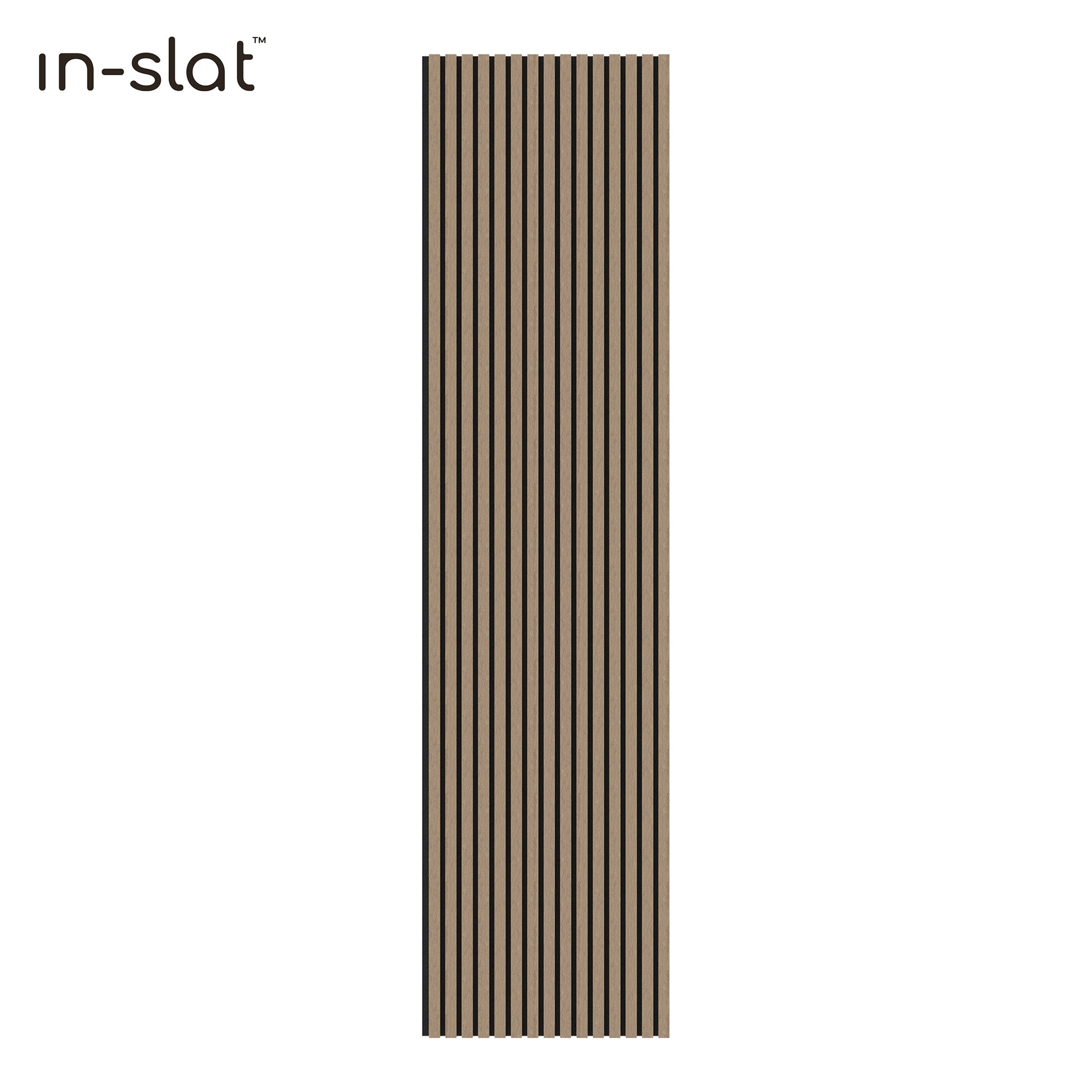In-slat™ Acoustic Panel - Walnut
