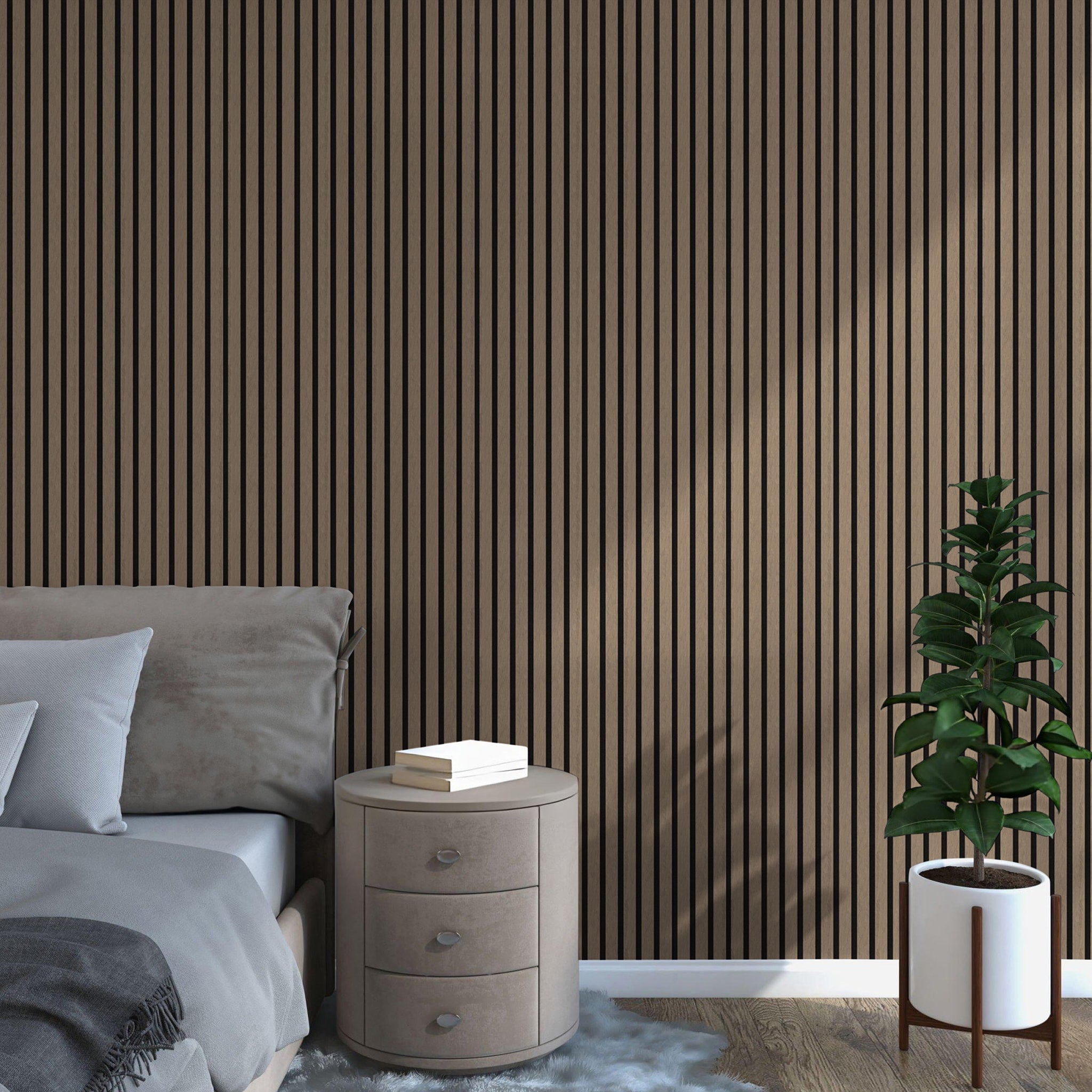 In-slat™ Acoustic Panel - Walnut