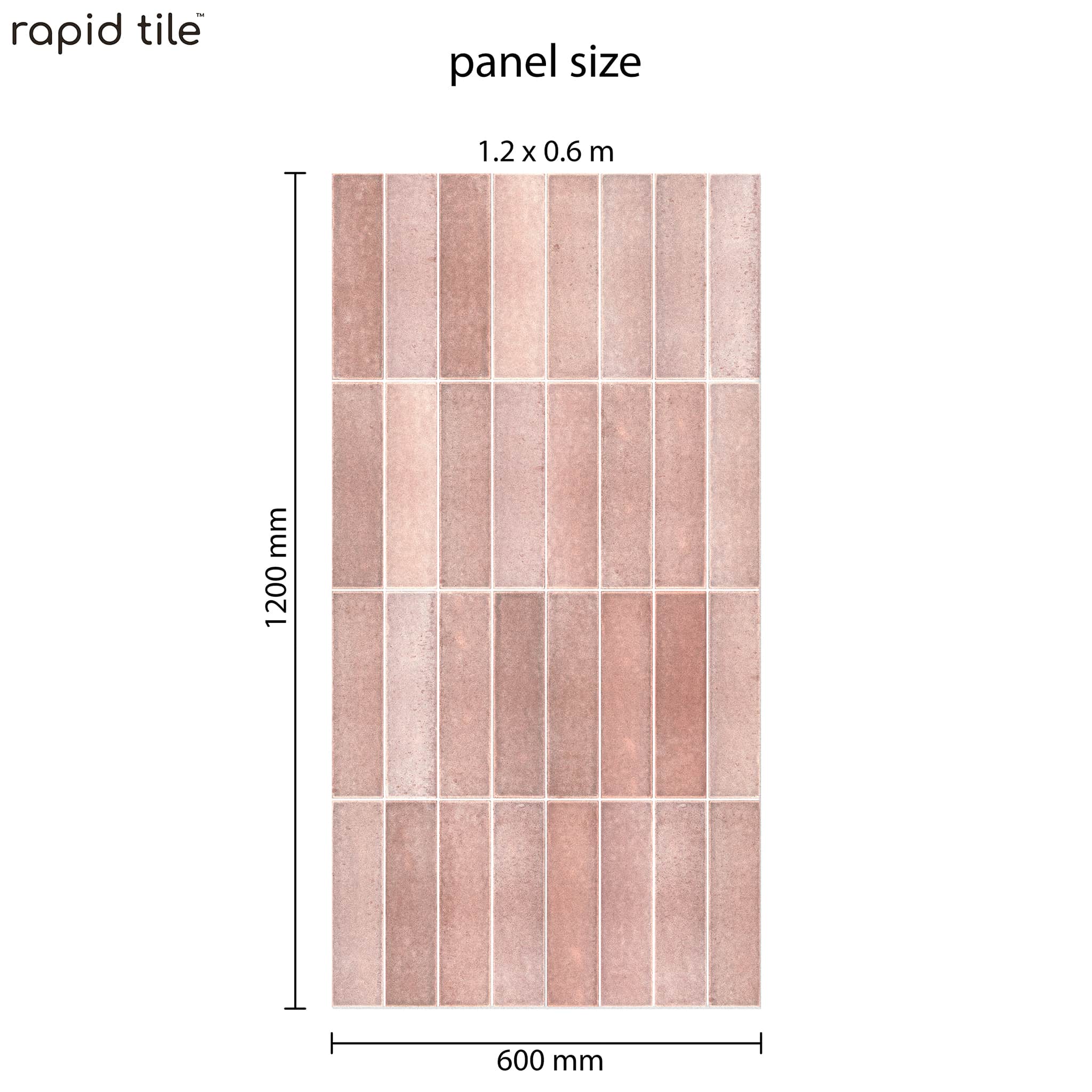 Rapid Tile™ -  Rose Pink