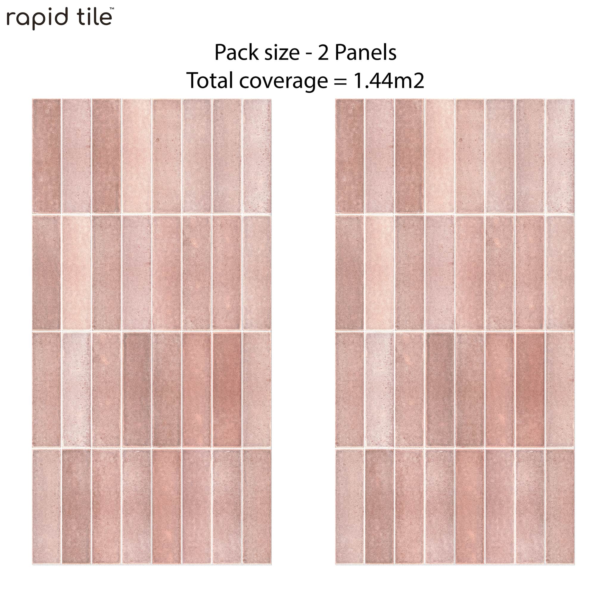 Rapid Tile™ -  Rose Pink